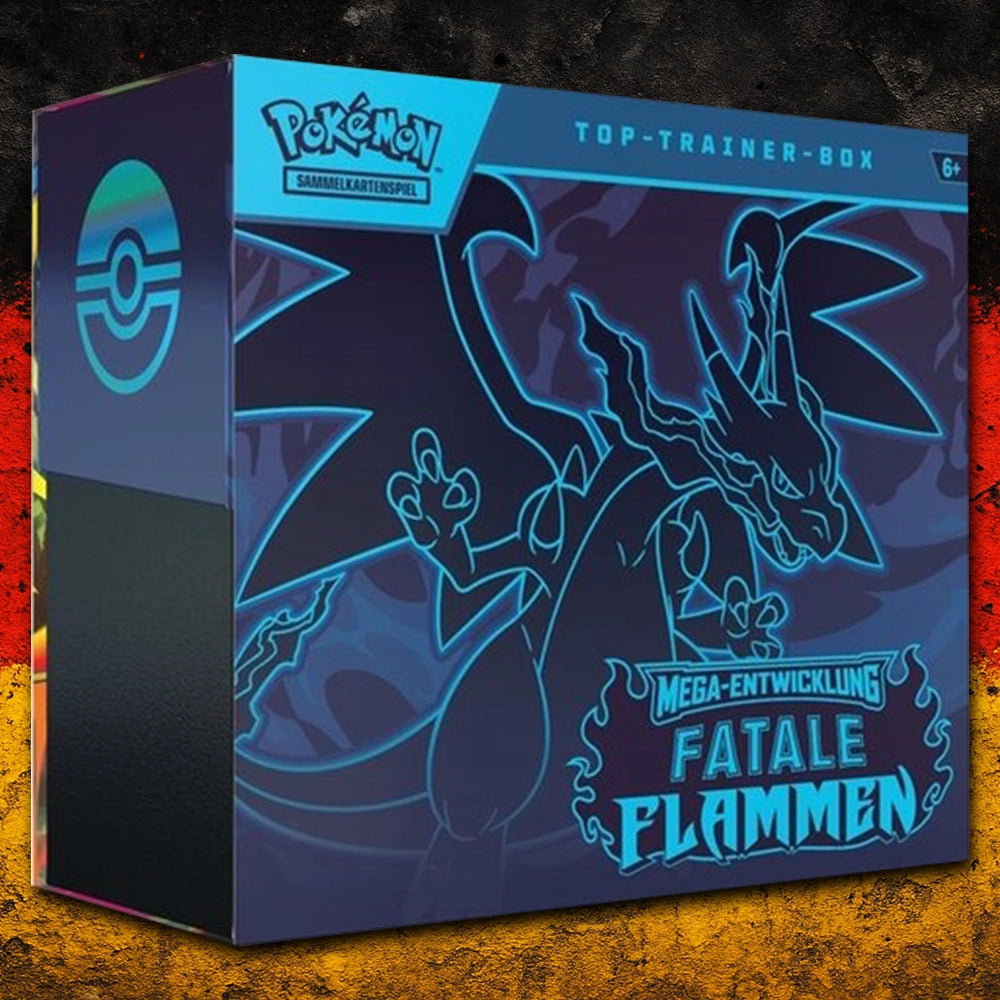 Pokemon TCG: Top-Trainer-Box Fatale Flammen (DEUTSCH)