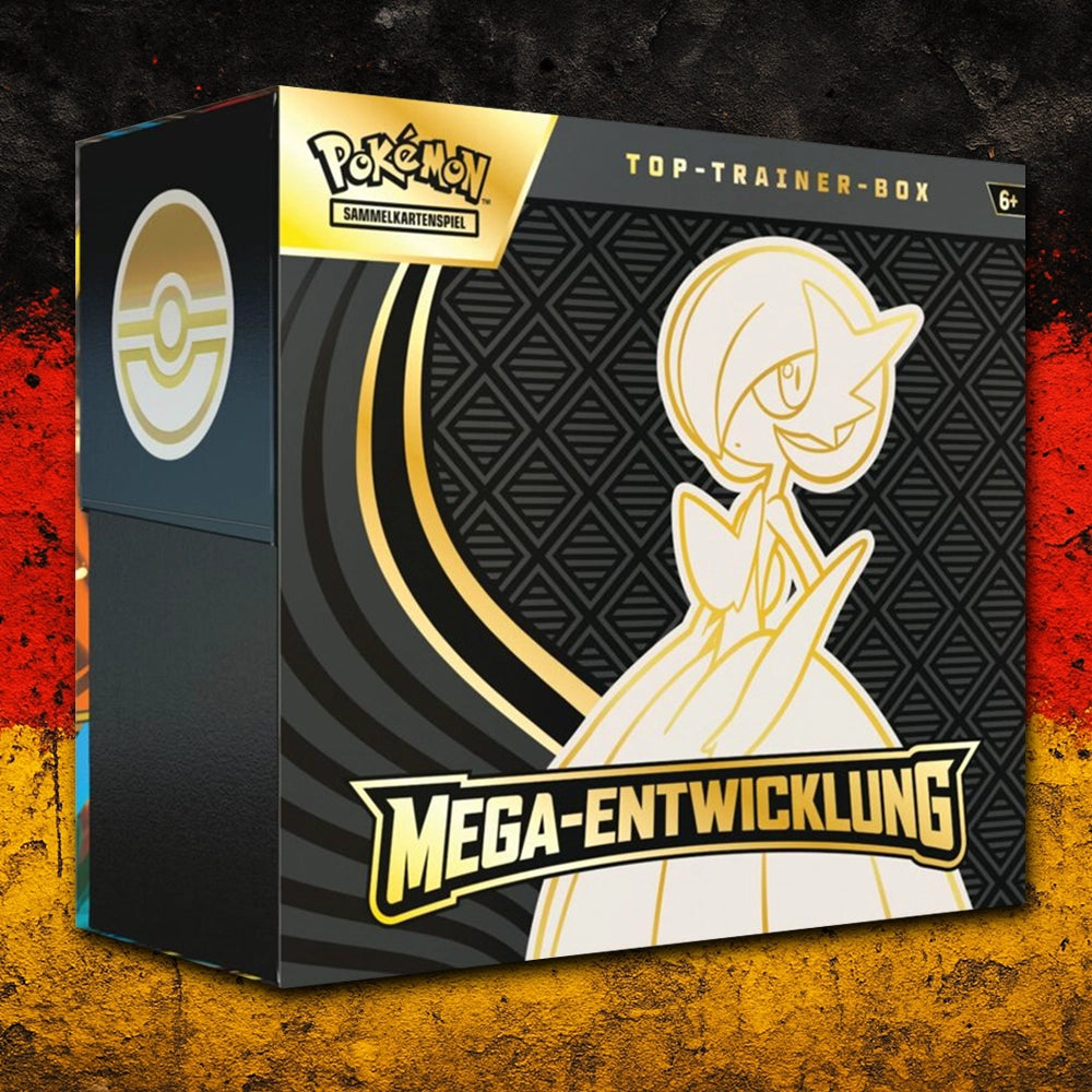 Pokemon TCG: Top-Trainer-Box Mega-Entwicklung Guardevoir (DEUTSCH)